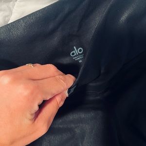 {Alo Yoga Faux Leather Leggings}